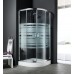 душова кабіна Aquaform LUGANO 90 з піддоном, скло Лайнс (105-05346)