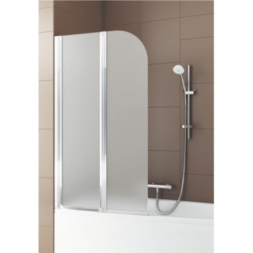 Штора для ванны левая Aquaform MODERN 2 80x140 сатиновое стекло (170-07011)