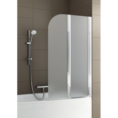 Штора для ванни права Aquaform MODERN 2 80x140 сатинове скло (170-06978)