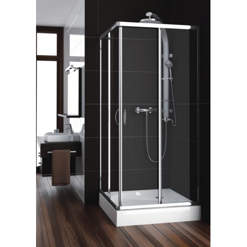 душова кабіна Aquaform NiGRA 80 скло прозоре (101-091111)