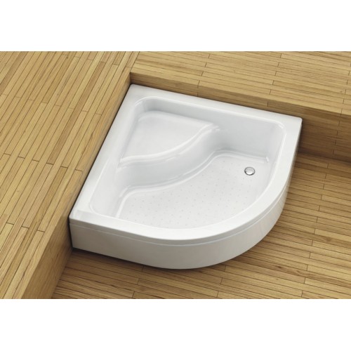 душовий піддон Aquaform PLUS 550 80 глибокий з сидінням (200-18607)