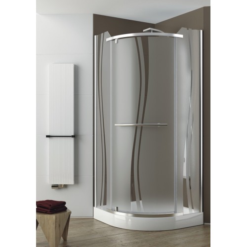 душова кабіна Aquaform PUENTA Swing 80 скло матове (100-06325)