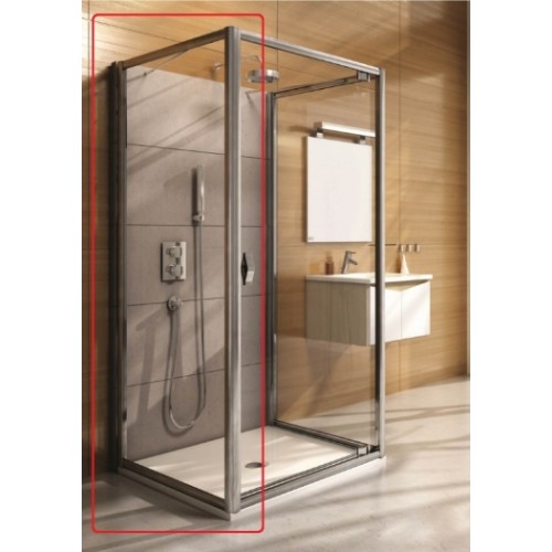 Бічна стінка Aquaform SALGADO 90 прозоре скло (103-06079)
