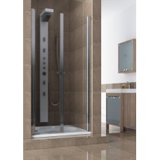 Душові двері Aquaform SiLVA 100 прозоре скло (103-05554)