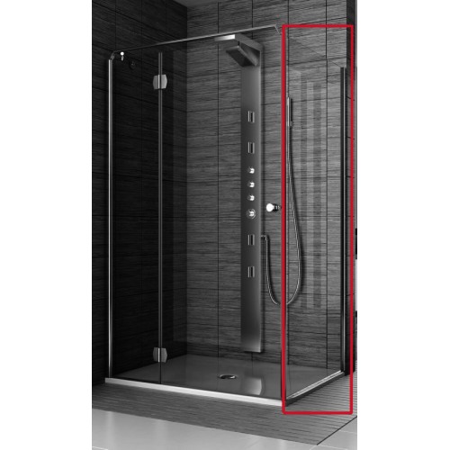 Бічна стінка Aquaform SOL DE LUXE 80 прозоре скло (103-06058)