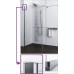 Душевая кабина Aquaform SOLiTARE walk- in L/R 97,5х78,5 (100-06085/100-06084)