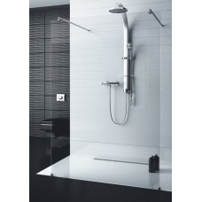 Душевая кабина Aquaform SOUL walk- in 100 с двумя стабилизаторами (103-013001)