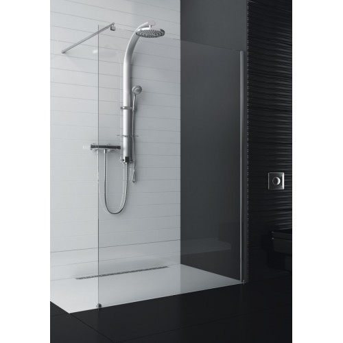 Душевая кабина Aquaform SOUL walk- in 120 с профилем (103-010101)