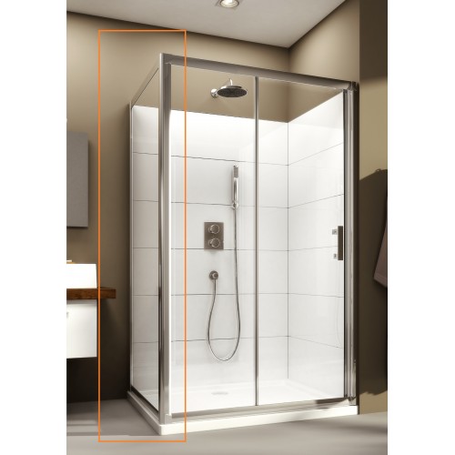 Бічна стінка Aquaform SUPRO PRO 80 прозоре скло (103-09325)