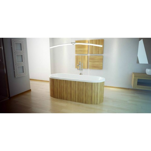 Ванна Besco Victoria 185x83 с сифоном, без панели