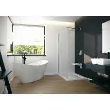 Ванна Besco Viya 160x70 + сифон click clack