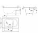 Ванна стальна BLB EUROPA 105x70E, B05E22001