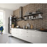 Плитка Brickstyle Baker Street 25x6 бежевая, 221020
