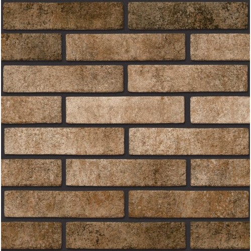 Плитка Brickstyle Seven Tones 25x6 помаранчева (34Р010)
