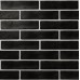 Плитка Brickstyle The Strand 25x6 чорна, 08С020