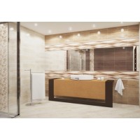 Плитка Ceramika- Konskie izmir brown 25x60