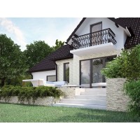 Фасадный камень Cerrad Aragon 45x15 marengo