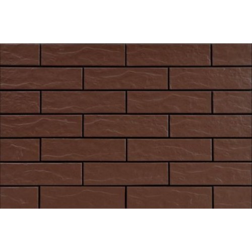 Плитка фасадная Cerrad Braz 24,5x6,5 RUST