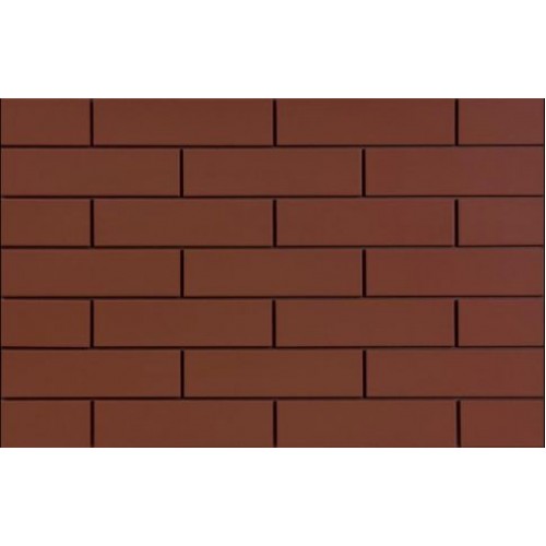 Плитка фасадная Cerrad Burgund 24,5x6,5 гладкая