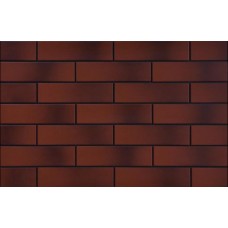 Плитка фасадная Cerrad Burgund 24,5x6,5 гладкая с оттенком