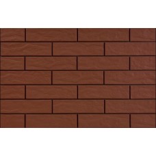 Плитка фасадная Cerrad Burgund 24,5x6,5 рустикальная