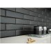 Плитка фасадная Cerrad Foggia nero 6,5x24,5 (11917)