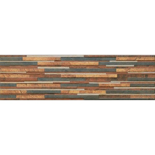 Плитка Cerrad Zebrina 60x17,5 rust