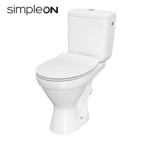 Унітаз-компакт Cersani Cersania 699 SimpleOn 010 з сидінням Slim Soft Close дюропласт, K11-2340