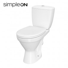 Унитаз-компакт Cersanit Cersania 704 SimpleOn 011 с сиденьем Soft Close дюропласт, K119-003