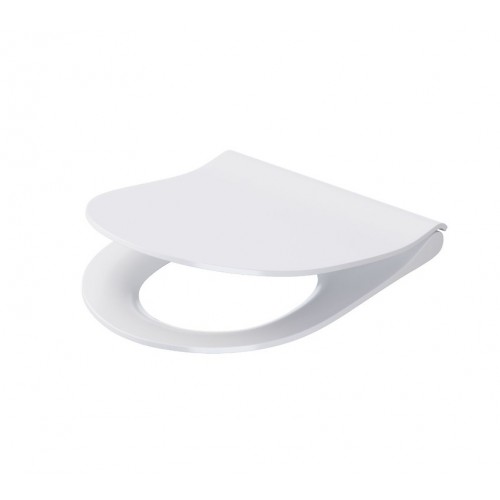 Крышка дюропластовая антибактериальная Cersanit City OVAL SLiM slow- closing (K98-0146)