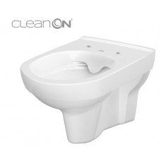 Унитаз подвесной без ободковий Cersanit City NEW CLEANON BOX без крышки (K35-028)