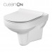 Унитаз подвесной без ободковий Cersanit City NEW CLEANON BOX без крышки (K35-028)