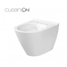 Унитаз подвесной без ободковий Cersanit City OVAL CLEANON без крышки (K35-025)