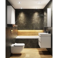 Унитаз подвесной Cersanit Virgo CleanOn СЕТ B245 с сиденьем Soft Close дюропласт, S701-427