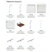 душова кабіна Deante Abelia 90x90 прозоре скло KTA 043P