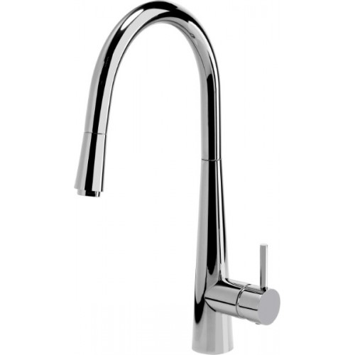 Смеситель для мойки Deante Aster хром с выдвижным носиком (BCA 072M)