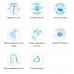 Смеситель для мойки Deante Aster хром/белый с выдвижным носиком (BCA W730)