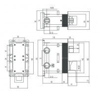 Смесителя скрытого монтажа Deante Box (BXX 0CZM)