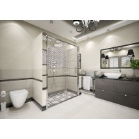 Душові двері Deante Cynia 120 прозоре скло (KTC 012P)