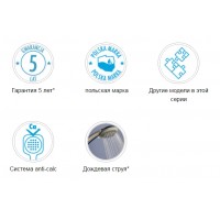Душевой комплект одноточечный Deante Round хром (NOR 041K)