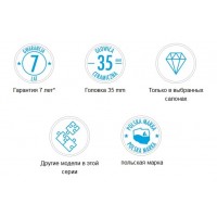 Смеситель скрытого монтажа с переключателем на душ Deante Storczyk хром (BCT 044P)