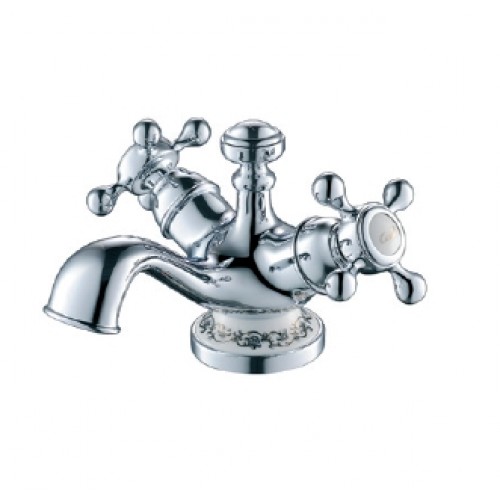 Змішувач для умивальника Devit Charlestone Ceramic хром (80511142)