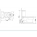 Компакт статевої Devit Sheffield з кришкою з дюропласту soft close(3010133)
