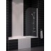 Шторка на ванну Eger 80x150 тонированное стекло (599-02R grey)