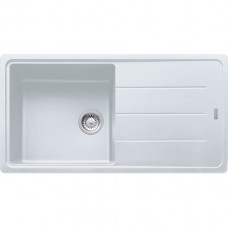 Кухонная мойка Franke BASiS BFG 611-97 белый 970x500 (114.0363.934)