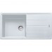 Кухонная мойка Franke BASiS BFG 611-97 белый 970x500 (114.0363.934)