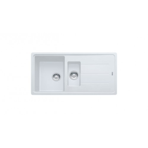 Кухонная мойка Franke BASiS BFG 651 white 970x500 (114.0365.349)
