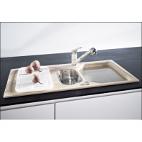 Кухонная мойка Franke CALYPSO COG 651 krem 970x500 (114.0283.870)