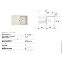 Кухонна мийка Franke EUROFORM EFG 614-78 krem 780x475 (114.0283.882)