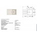 Кухонная мойка Franke EUROFORM EFG 614-78 krem 780x475 (114.0283.882)